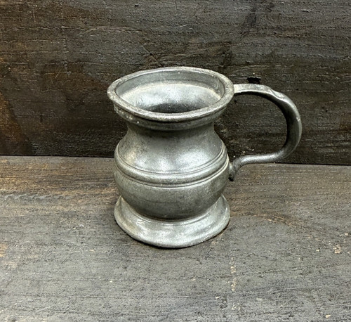 Vintage pewter quarter - quarter,