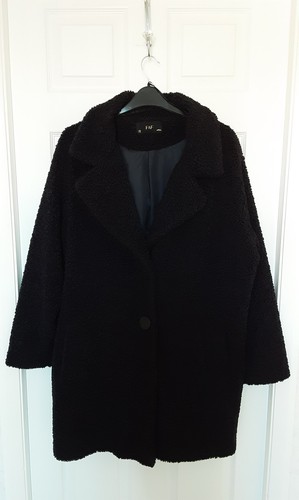 Black teddy bear - black,