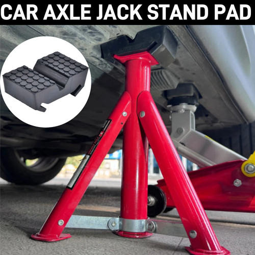 Car rubber axle jack - rubber,