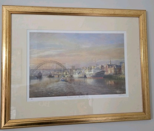 Holmes framed picture - w,