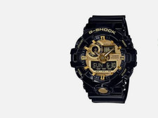 G SHOCK Mens Quartz Watch, Analogue-Digital Display - GA-710GB-1AER- Black Color