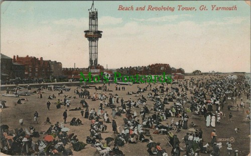 Norfolk postcard beach and - postcard,
