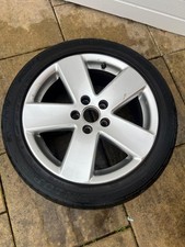 VW PASSAT B6 SPORT / HIGHLINE 17" 5 SPOKE ALLOY WHEEL x 1