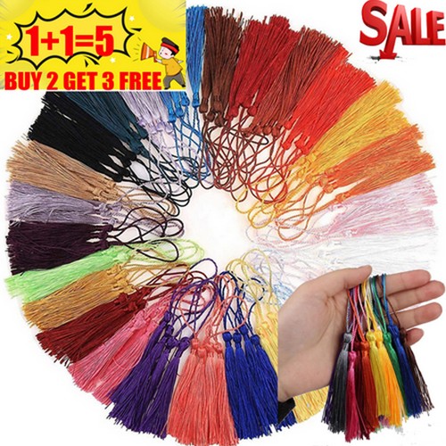20pcs silk tassels 13cm - silk,