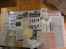 WW2 Ephemera Censored Mail Photos Maps Letters Leaflets documents Job Lot EJL5