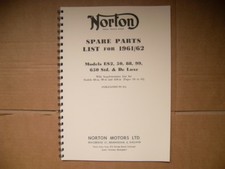 NORTON PARTS BOOK FOR M50