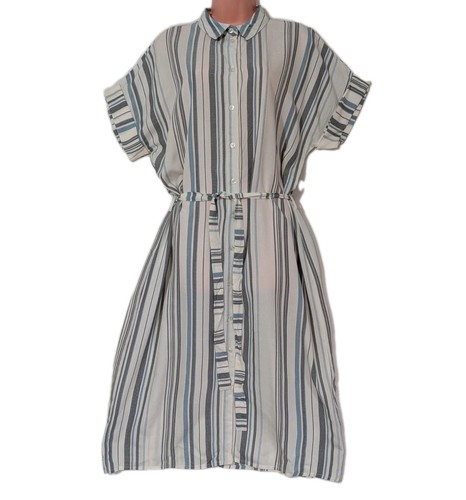 Primark striped midi shirt - striped,