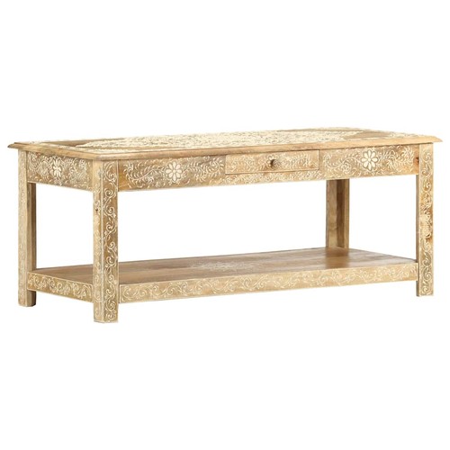 Vidaxl solid mango wood coffee - solid,