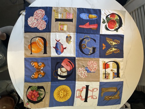 Vintage gucci 1970s alphabet - gucci,