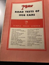 Motor Road Test Annual 1956-Morgan,Jaguar,MG,BMW,Land Rover,Rolls Royce,VW,Vilvo