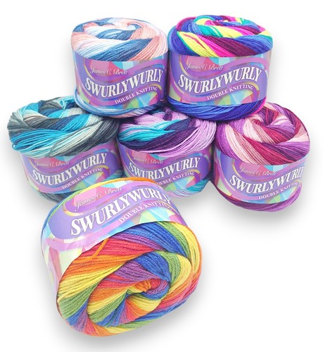 Swurly wurly knitting yarn - knitting,