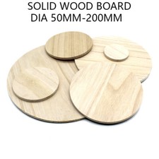 Solid wood board - solid, round