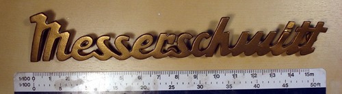 Messerschmitt kr200 badge - messerschmitt,