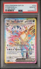 2024 POKEMON SSP EN-SURGING SPARKS ULTRA RARE #223 HYDREIGON EX PSA 10