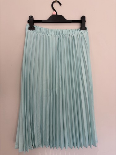 Damart mint green pleated - damart,