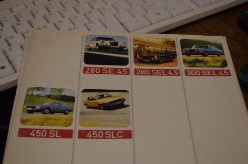 1973 mercedes benz - 1973, catalog