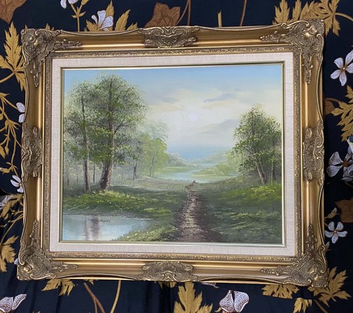 Vintage oil painting