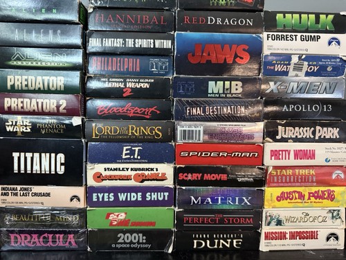 Vhs tapes lot 100 random - lot,