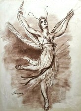 Les Tockadero de Monte Carlo, at Studio 54 by Vito Tomasello   23 7/8" x 17 7/8"