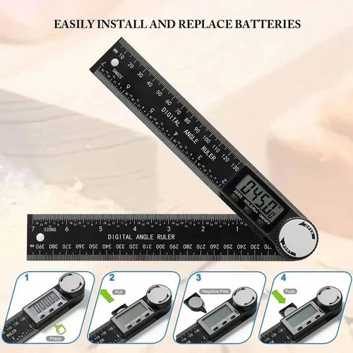 360 digital angle finder - angle, 2