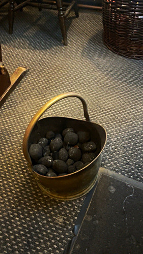 Traditional brass black coal - brass, &