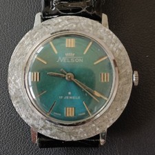 Vintage Nelson Swiss Made Mens