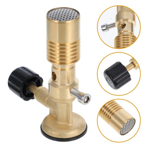 Portable brass bunsen - portable,