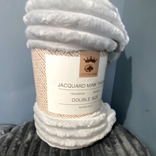 Cotton king jacquard mink - cotton,