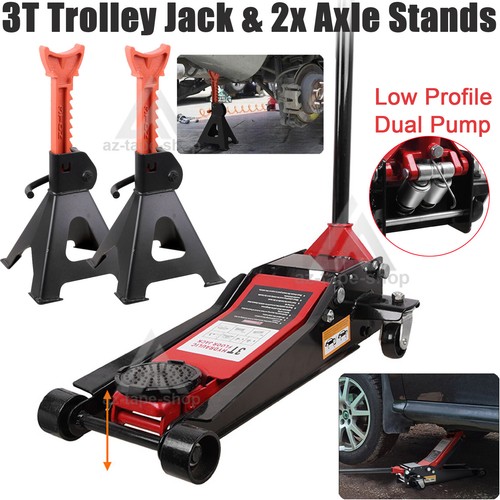 Trolley jack ton ultra low - trolley,