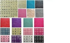 New Plastic  Scrabble Tiles Letters Set of 100 Game Pieces  