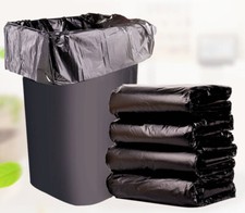 100 X Black Refuse Sacks 140G