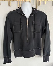 J.LINDEBERG (Stockholm) JLS Mens Size L, Black, Pullover Hoodie Short EST.96