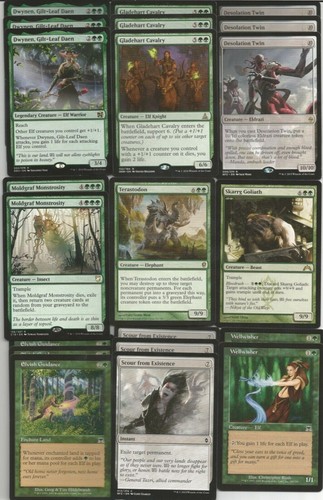 Mono green elf ramp - elf, deck