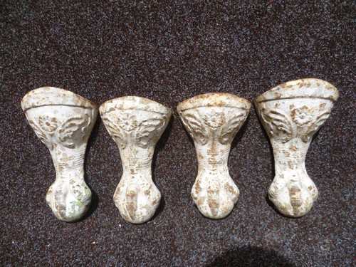 Antique set four heavy - set,