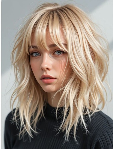 Ombre creamy blonde wave - ombre,