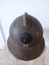 WW2 French Adrian Helmet, Army Militaria