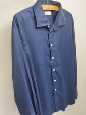 ETON Shirt Navy Blue