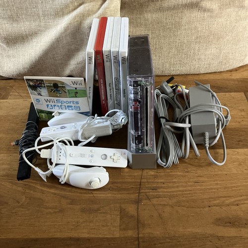 Translucent wii console - translucent, and