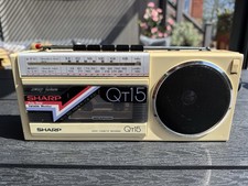 Sharp portable radio - sharp,