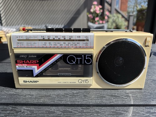 Sharp portable radio - sharp,