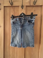 Zara Age 8 Denim Shorts In blue longer length 
