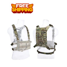 Tactical Vest Plate Panel Molle Combat Mount Platform for D3 SS MK Chest Rig