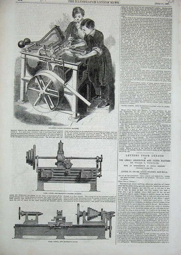 Old antique print 1851 - 1851, parr