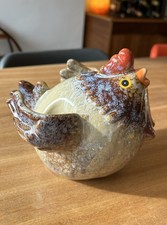 Studio Pottery Hen Chicken