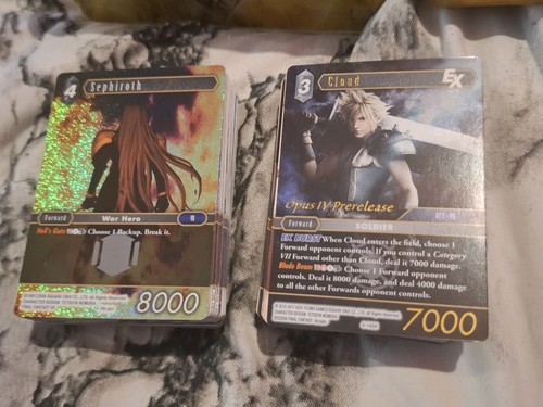Final fantasy tcg cloud - final, and