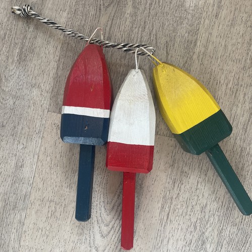 Vintage set lobster buoy - set,