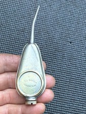 VINTAGE ENGLISH BRASS MILITARY BICYCLE OIL CAN.