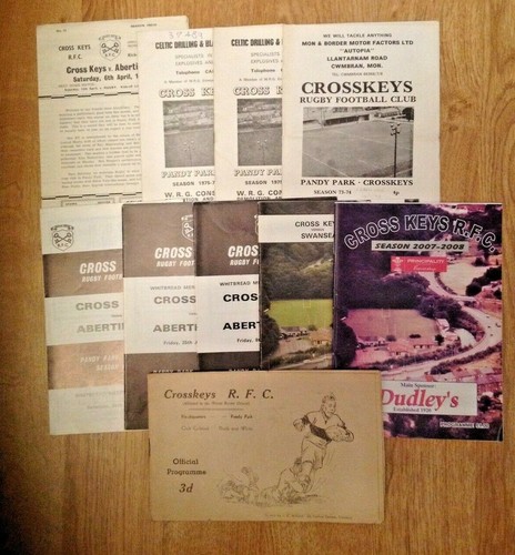 Cross keys rugby - keys, programmes
