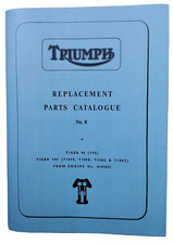 Triumph Tiger 100 Parts Book
