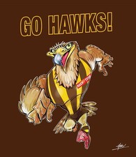 Go Hawks! Flannel Fleece